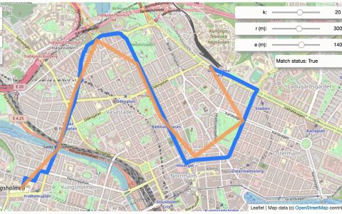 如何利用Fast Map Matching「FMM」进行GPS数据的地图匹配